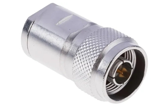 Radiall, Plug Cable Mount N Connector, 50Ω, Clamp Termination, Straight Body
