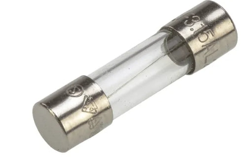Littelfuse 3.15A F Glass Cartridge Fuse, 5 x 20mm