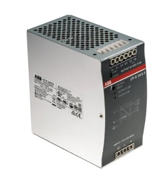 ABB CP-E Switched Mode DIN Rail Power Supply, 90 → 132 V ac, 180 → 264 V ac, 210 → 375V dc ac, dc