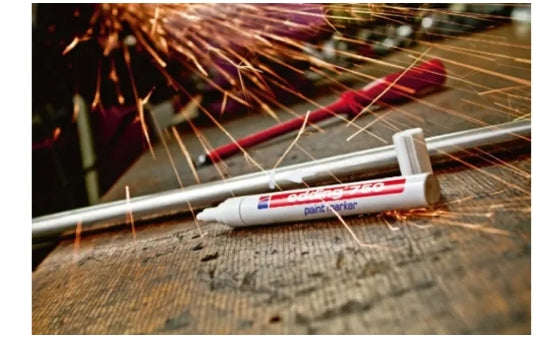 Edding Black 2 → 4mm Medium Tip Paint Marker Pen for use with Glass, Metal, Plastic, Wood