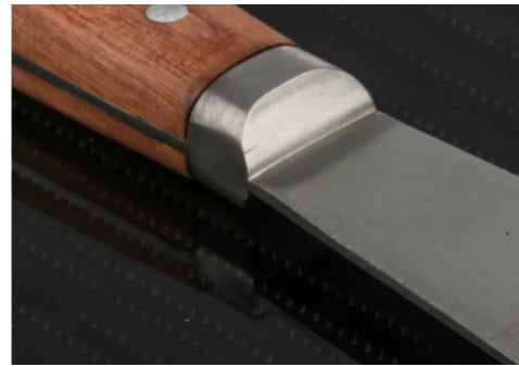 Hardwood 38 mm Putty Knife Scraper With Polished Blade