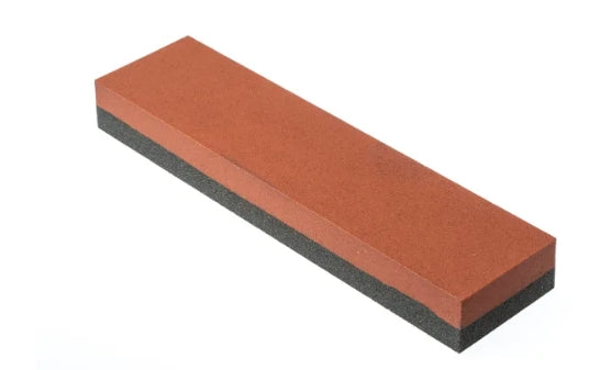 Norton Coarse/Fine Rectangular Sharpening Stone, 8in x 2in x 1in