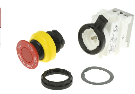 Eaton GHG4188 Series Pull to Release Emergency Stop Push Button, Panel Mount, SPDT, IP66