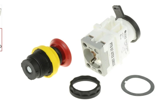 Eaton GHG4188 Series Pull to Release Emergency Stop Push Button, Panel Mount, SPDT, IP66