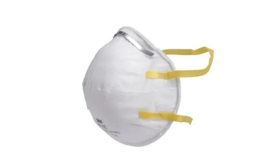 3M 8000 Series Disposable Face Mask for General Purpose Protection, FFP1 NR D, Non-Valved, Moulded, 20 per Package