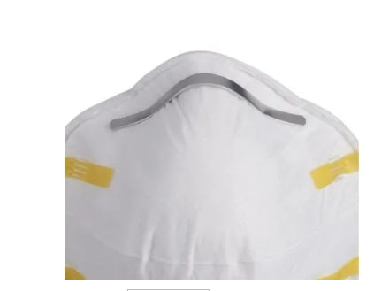 3M 8000 Series Disposable Face Mask for General Purpose Protection, FFP1 NR D, Non-Valved, Moulded, 20 per Package