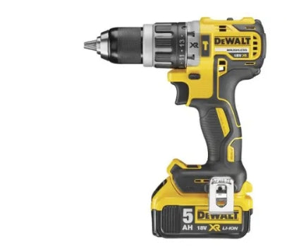 DeWALT XR Keyless 18V Cordless Hammer Drill Li-Ion, UK Plug