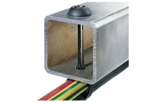 HellermannTyton Cable Tie, 375mm x 7.6 mm, Black Polyamide 6.6 (PA66), Pk-50