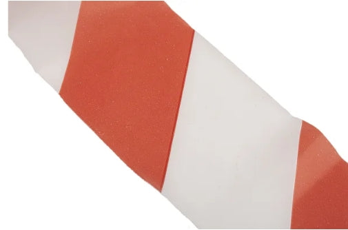JSP Red/White PE 500m Non-adhesive Barrier Tape