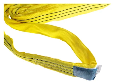 RS PRO 3m Yellow Lifting Sling Round, 3t