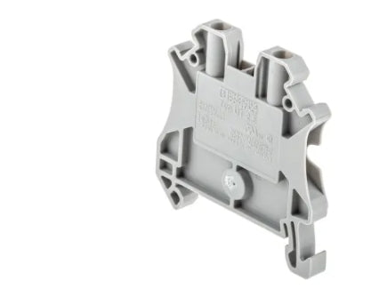 Phoenix Contact UT 2.5 Series Grey Feed Through Terminal Block, 0.14 → 4mm², Single-Level, Screw Termination,