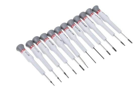 Facom 12 Piece Electronics Tool Kit with Case