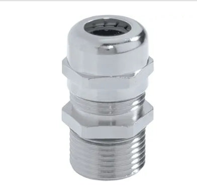 Lapp SKINTOP Series Metallic Nickel Plated Brass Cable Gland, M40 Thread, 19mm Min, 28mm Max, IP68