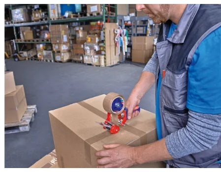 Tesa 4024 Brown Packing Tape, 66m x 50mm