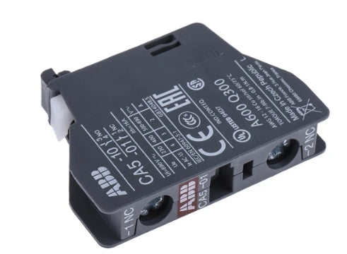 ABB Auxiliary Contact Block, 1 Contact, 1NC, Front Mount