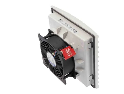 Rittal 3239 Series Filter Fan, 24 V dc, dc Operation, 100m³/h Filtered, 105m³/h Unimpeded, IP54, 204 x 204mm