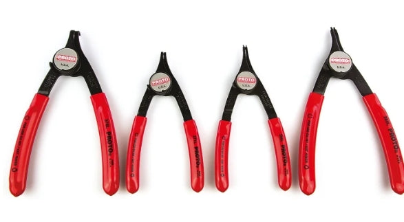 Stanley 4-Piece Circlip Plier Set, 400 mm Overall