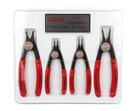 Stanley 4-Piece Circlip Plier Set, 400 mm Overall