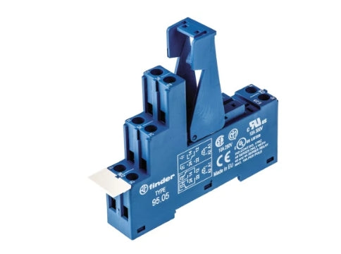 Finder 95 250V ac Screw Fitting Relay Socket for use with Various Series