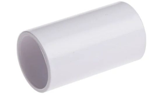 Schneider Electric Coupler, Conduit Fitting, 25mm Nominal Size, uPVC, White