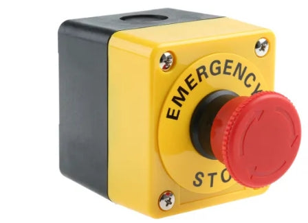 Omron A22E Series Twist Release Emergency Stop Push Button, Panel Mount, SPDT, IP65