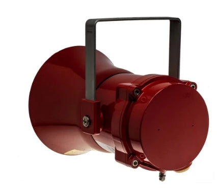 e2s BexL15 15W Red Horn Speaker, 400 Hz → 8 kHz, IP66, IP67