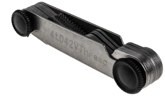RS PRO, 30 Blades Thread Pitch Gauge, Imperial thread type