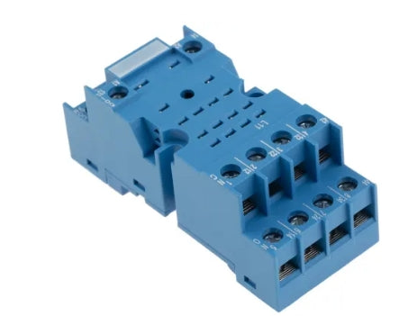 Finder 94 14 Pin 250V ac DIN Rail, Panel Mount Relay Socket, for use with 55.34 Series Relay