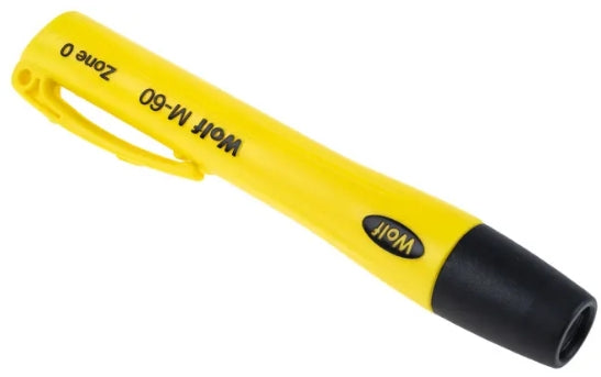 Wolf Safety M-60 ATEX LED Pen Torch Yellow 90 lm