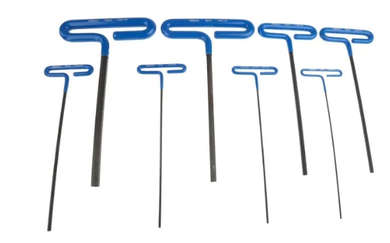 RS PRO 8 piece T Shape Metric Hex Key Set, 2mm
