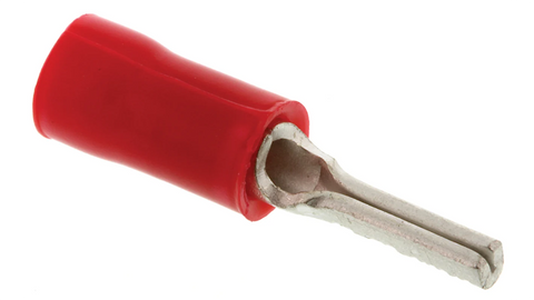 TE Connectivity, PLASTI-GRIP Insulated, Tin Crimp Pin Connector, 0.25mm² to 1.6mm², 22AWG to 16AWG, 1.8mm Pin Diameter,