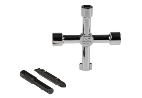 RS PRO Diecast Zinc 5-way Control Cabinet Key
