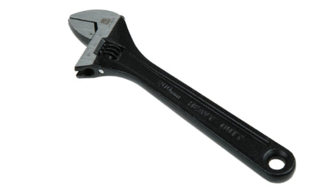 RS PRO Adjustable Spanner, 203.2 mm Overall, 26.8mm Jaw Capacity, Metal Handle