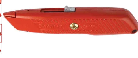 Stanley Safety Knife with Straight Blade, Retractable