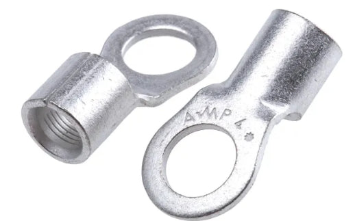 TE Connectivity, SOLISTRAND Uninsulated Crimp Ring Terminal, M10 Stud Size, 16.8mm² to 26.7mm² Wire Size