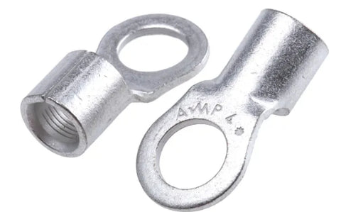 TE Connectivity, SOLISTRAND Uninsulated Crimp Ring Terminal, M10 Stud Size, 16.8mm² to 26.7mm² Wire Size