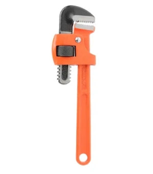 Bahco Pipe Wrench, 254.0 mm Overall, 35mm Jaw Capacity, Metal Handle