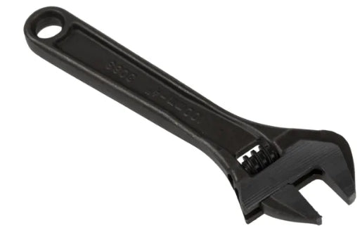 Bahco Adjustable Spanner, 110 mm Overall, 13mm Jaw Capacity, Metal Handle