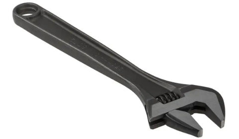 Bahco Adjustable Spanner, 255 mm Overall, 30mm Jaw Capacity, Metal Handle