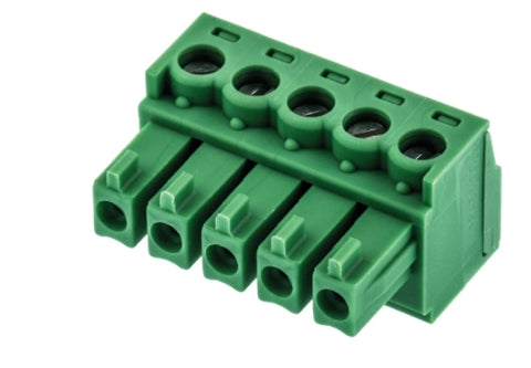 Phoenix Contact 3.81mm Pitch 5 Way Pluggable Terminal Block, Plug, Cable Mount, Screw Termination