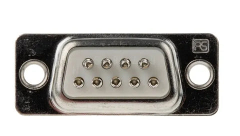 RS PRO 9 Way Panel Mount D-sub Connector Socket, 2.8mm Pitch