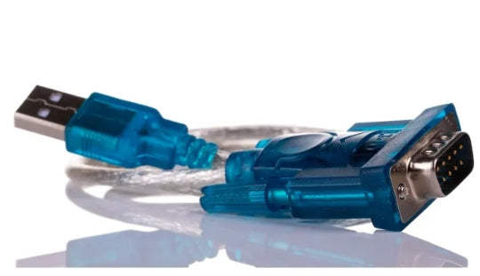 RS PRO RS232 USB A Male to DB-9 Male Converter Cable