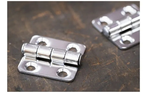 RS PRO Stainless Steel Butt Hinge, 38mm x 40mm x 2mm