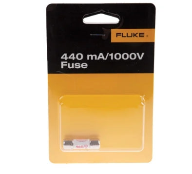 Fluke Multimeter Fuse, 440mA, 1000V, 10.3 (Dia.) x 35mm, 10.3mm