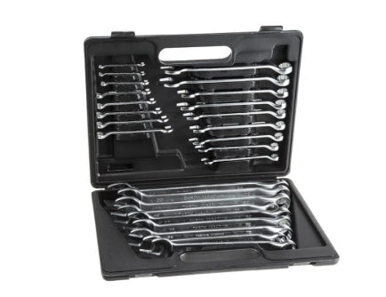 RS PRO 26-Piece Spanner Set, 6 → 30 mm, 32 mm, Chrome Vanadium Steel