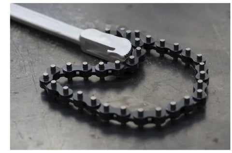 RS PRO Chain Wrench, 500 mm Overall, 304.8mm Jaw Capacity, Metal Handle