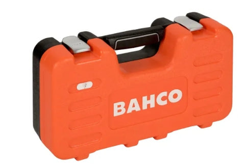 Bahco 24-Piece Metric 1/2 in Standard Socket Set with Ratchet, 6 point