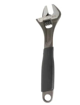 Bahco Adjustable Spanner, 257 mm Overall, 31mm Jaw Capacity, Plastic Handle