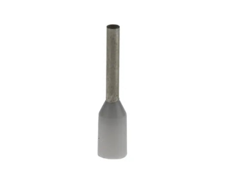 Schneider Electric, DZ5CE Insulated Crimp Bootlace Ferrule, 8.2mm Pin Length, 1.4mm Pin Diameter, 0.5mm² Wire Size,