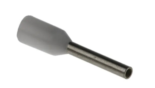 Schneider Electric, DZ5CE Insulated Crimp Bootlace Ferrule, 8.2mm Pin Length, 1.4mm Pin Diameter, 0.5mm² Wire Size,